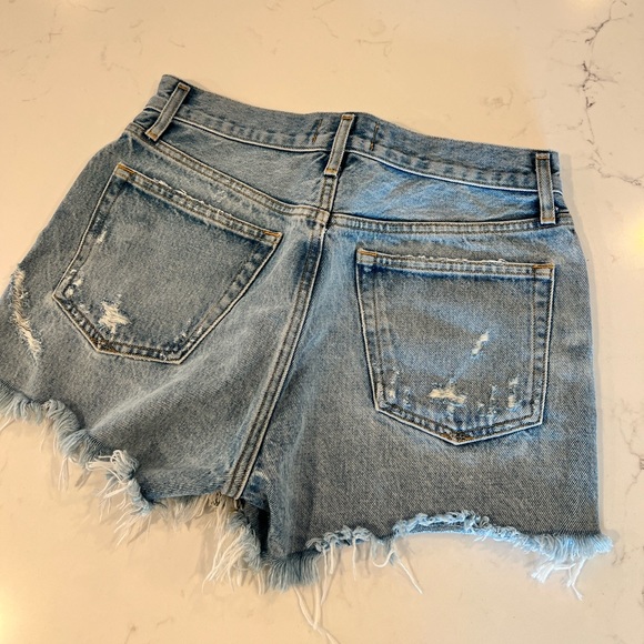 Agolde Parker denim shorts - Picture 3 of 5